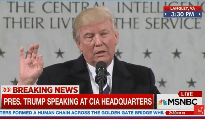 Trump Says ‘Media Among the Most Dishonest Human Beings on Earth’ at CIA Headquarters