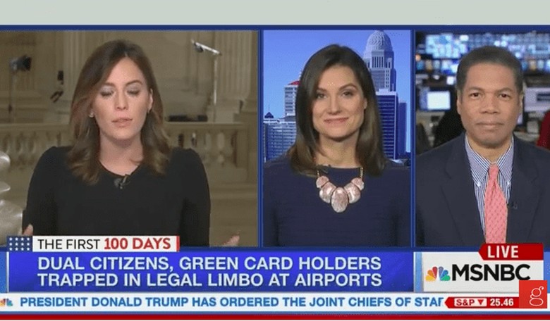 MSNBC Is 'Shocked' That Donald Trump Followed Through on His Campaign Promises