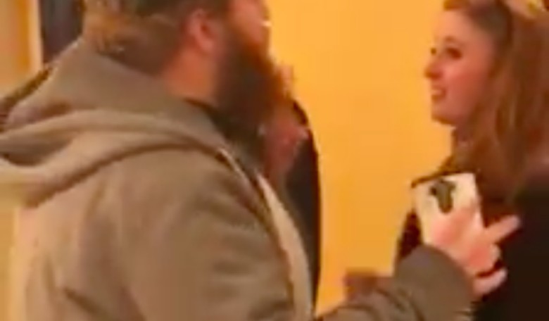 Leftist Student Physically Assaults Conservatives, Yelling 'F*ck You!'