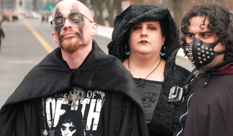 Photos of Ugly Left at the Inaugural: Satanists, Pussy, and Red Fists