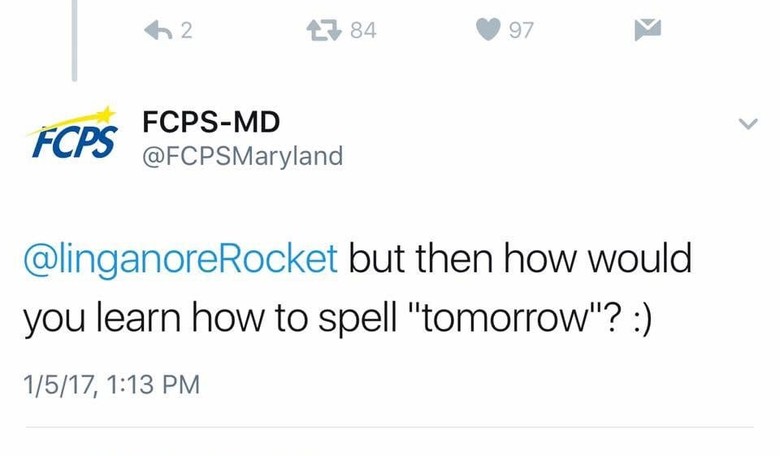 Md. School District Employee Fired for Correcting Student's Spelling With a Cheeky Tweet