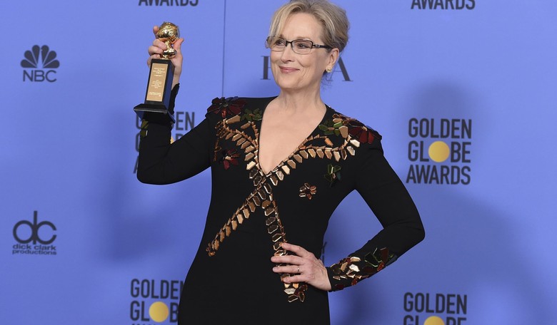 Meryl Streep Bashes Trump in Golden Globes Speech Because 'Responsibility' or Something