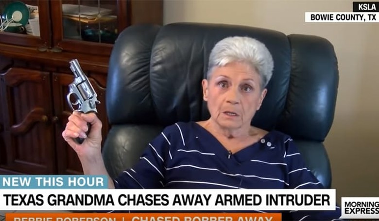 Pistol-Packing Texas Grandma Chases Off Armed Home Invader