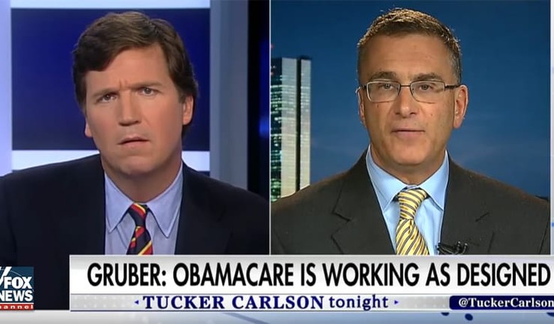 On 'Tucker Carlson Tonight,' Jonathan Gruber Once Again Insults the American People