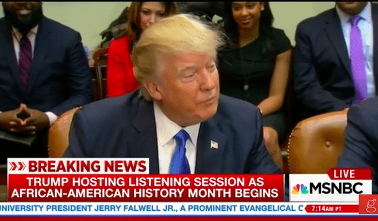 Pres. Trump: 'I Don't Watch CNN... I Don't Like Watching Fake News'