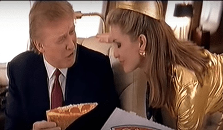Throwback Thursday: Watch President Trump's Old Pizza Hut Commercials