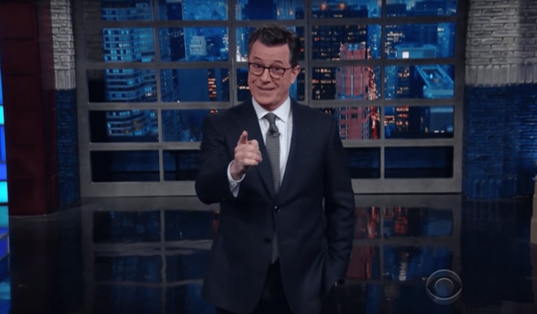 Stephen Colbert Says Trump's Senior Policy Advisor Must Come on His Show