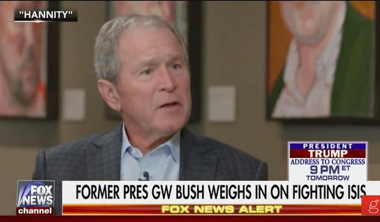 President Bush Wants the U.S. to 'Go Get' ISIS