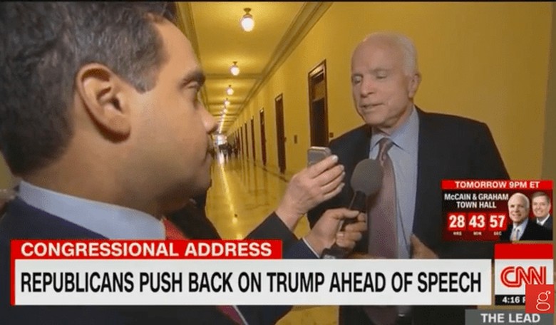 Sen. McCain Says Trump's Military Spending Won't Be Enough