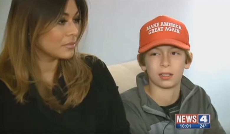 Middle School Boy Beaten on the Bus for Wearing a Trump Hat
