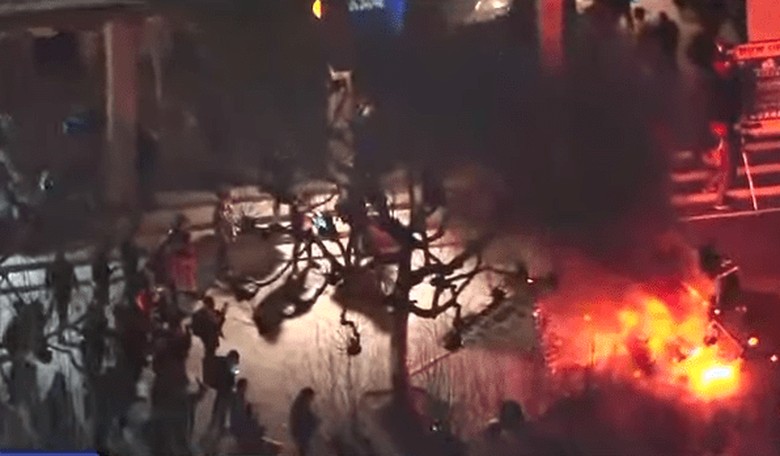 Thousands of Students and Anarchists Swarm Berkeley Campus to Protest Milo Speech