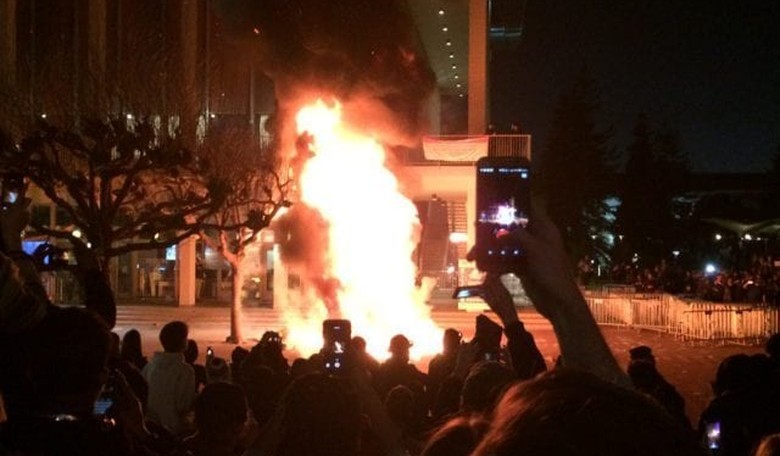 UC Berkeley Staffer Under Investigation for Participating in Riot