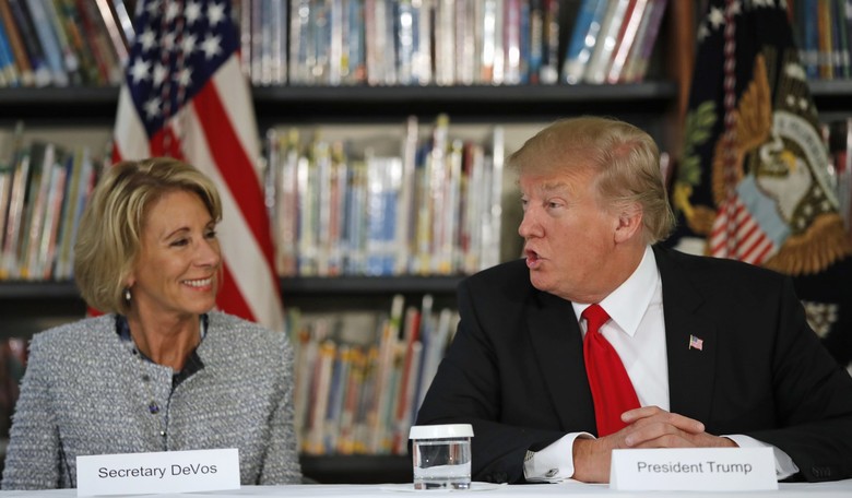 Students Declare Howard University a 'Trump Plantation' After DeVos Visit