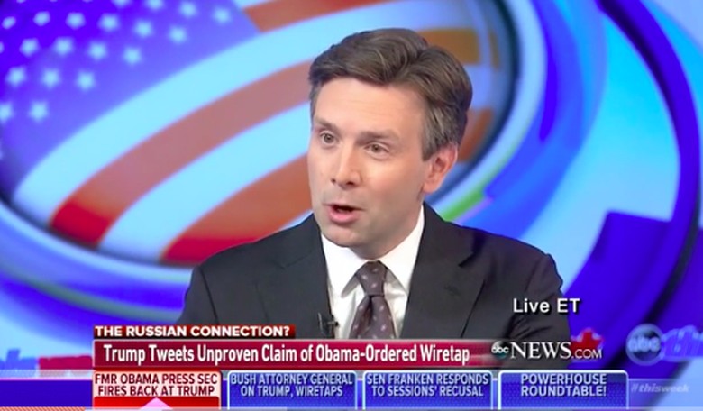 Josh Earnest Won't Deny Obama Admin. Spied on Trump Campaign