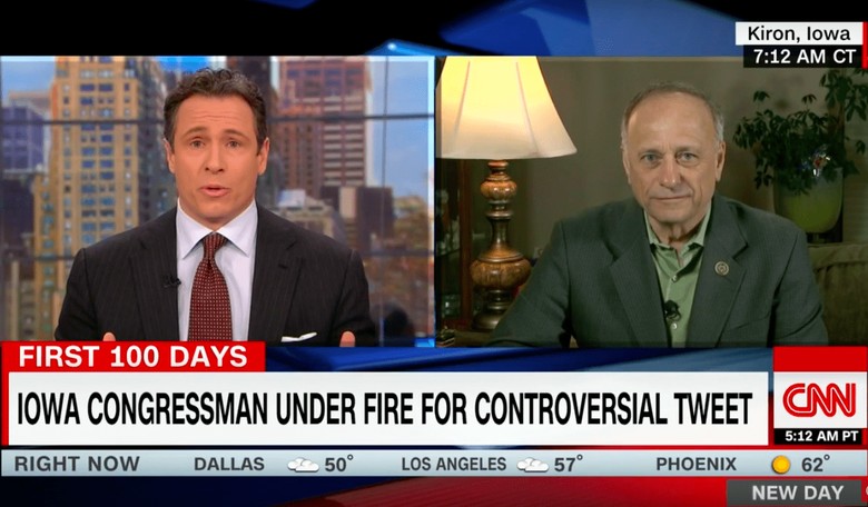 CNN Anchor Twists Steve King Tweet to Make It Racist