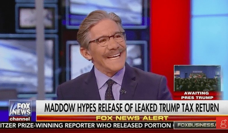 Geraldo Rivera Is Happy to Say 'That Rachel Maddow Now Has the Mantle of the Al Capone Vault'