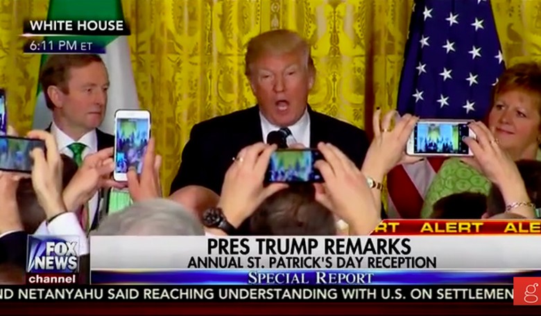 President Trump Celebrates St. Patrick's Day!