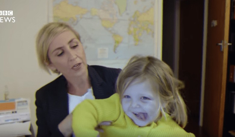 What That BBC Interview Might Have Looked Like If a Mom Was on Camera