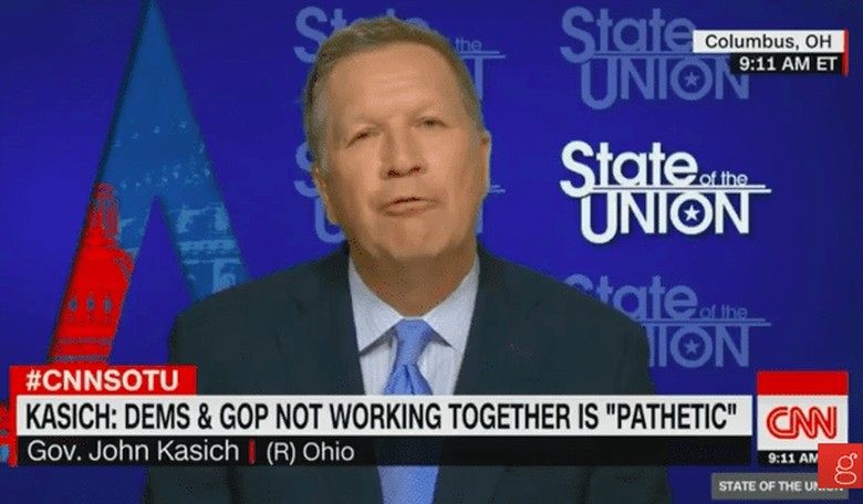 John Kasich Won't Completely Rule Out Running Against Trump in 2020