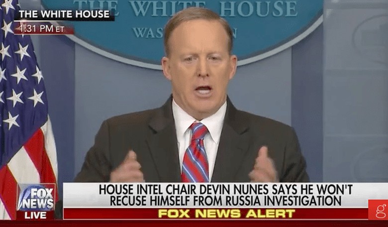 Spicer Scolds a Reporter for Shaking Her Head!