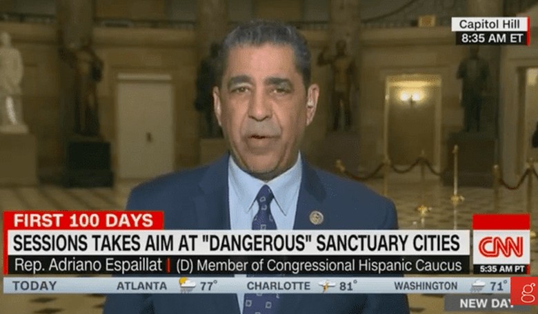 Dem Congressman Says Trump Admin. 'Playing Russian Roulette' Over Sanctuary Cities