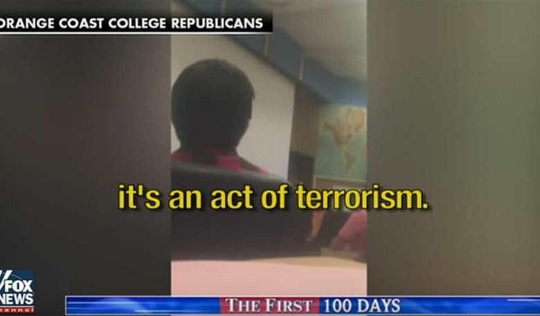 Calif. College Prof Who Called Trump's Election 'an Act of Terrorism' Awarded 'Faculty of the Year'