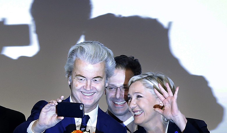 Dutch Populist Geert Wilders Congratulates Marine Le Pen for 'a Beautiful' Result