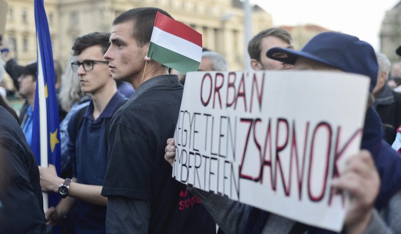 In Hungary, It's a Duel to the Death between the P.M. and 'Dr. Evil'