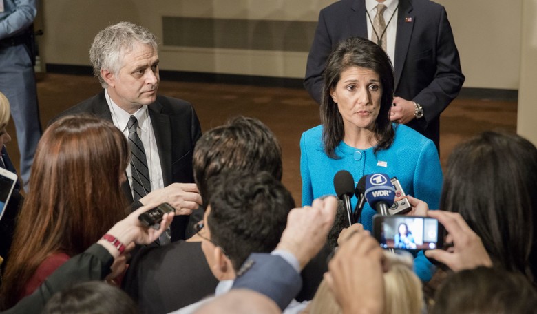 Al-Qaeda Mocks Arabs for Submitting to Haley's 'Kick in High Heels'