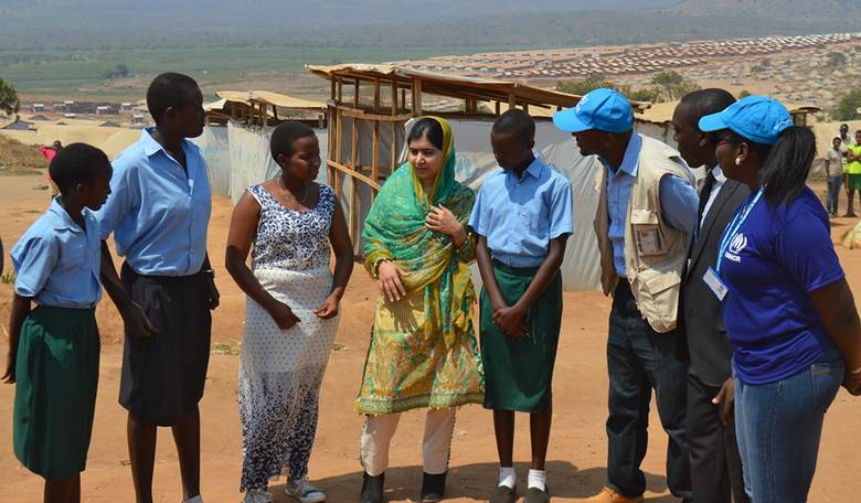 Malala to Trump: 'You Need to See the Refugee People' with Visit to Camps