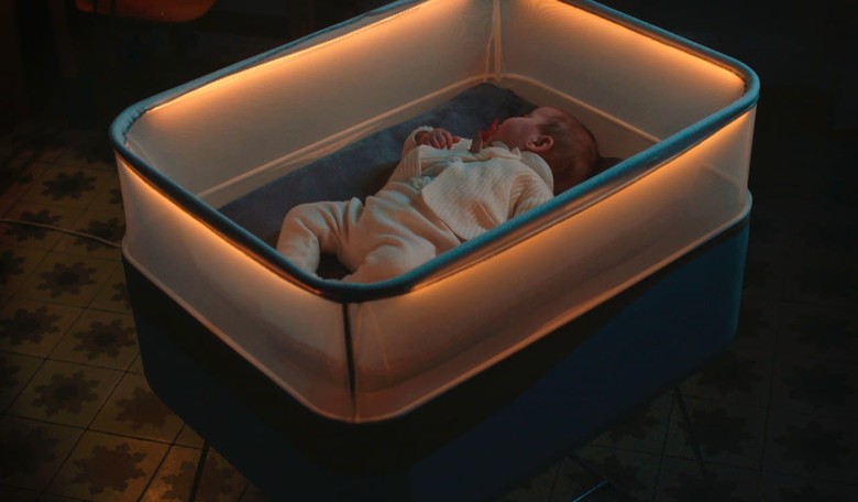 Check Out Ford's Amazing New Baby Cot That Simulates Car Movements