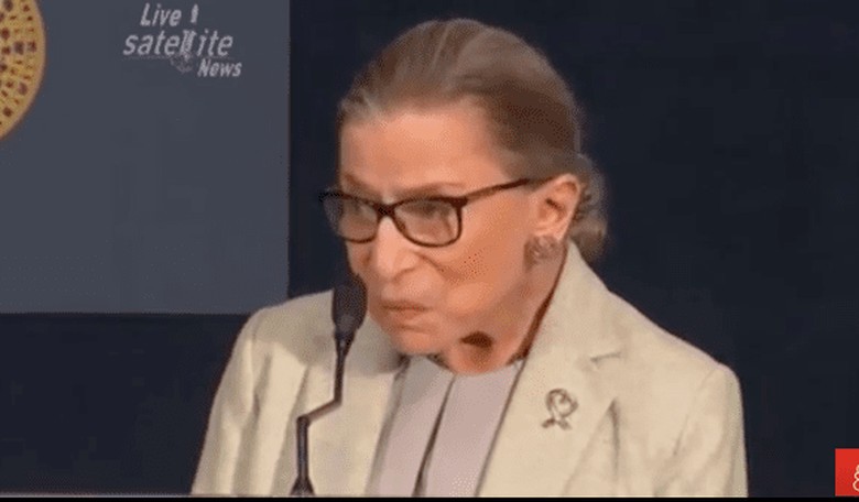 Ruth Bader Ginsburg Just Called Sen. Lindsey Graham a Woman