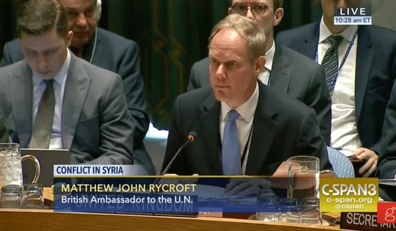 UK Ambassador Says They Stand 'Shoulder to Shoulder' With U.S. on Syria