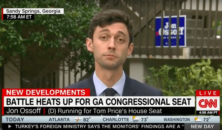 CNN to Jon Ossoff: 'When Are You Going to Marry' Your Girlfriend of 12 Years?
