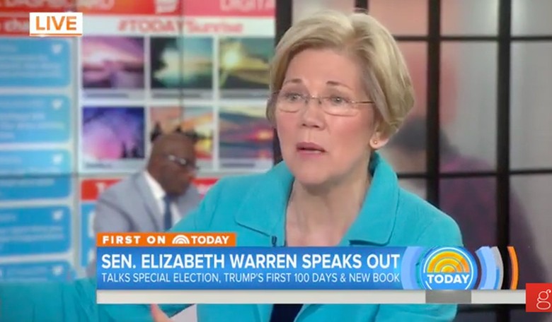 Elizabeth Warren Thinks Democrats Have Momentum