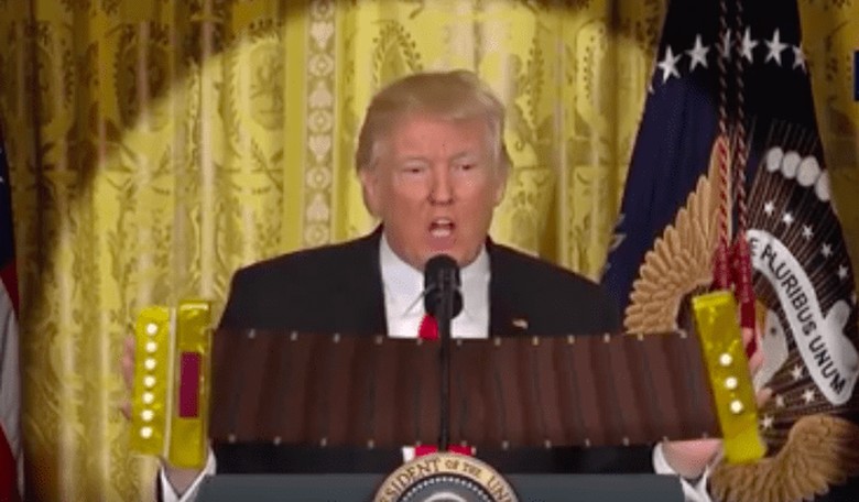 Just What You Were Waiting For! Trump Playing More Accordion!!