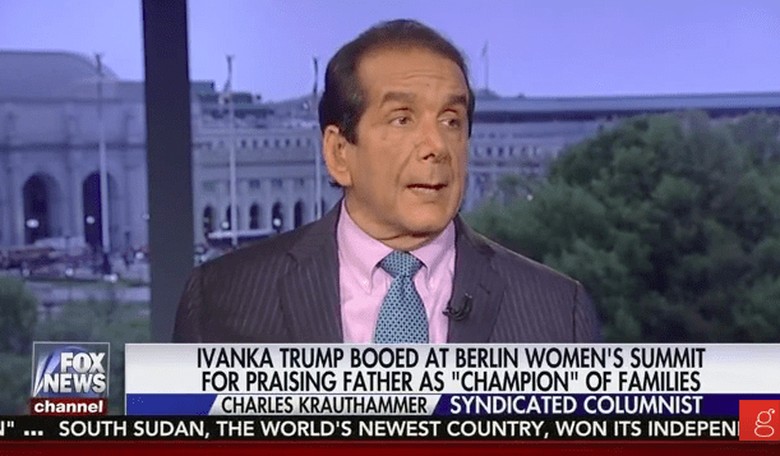 Krauthammer: Ivanka Is 'Acting Like a First Lady'