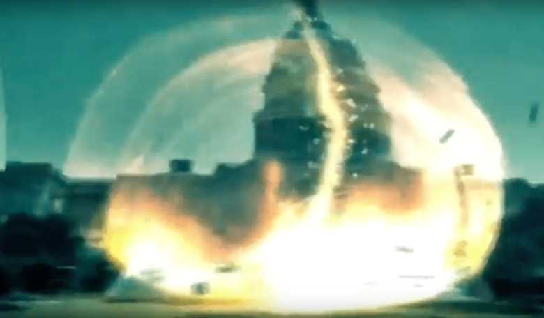 North Korea Film Shows Destruction of U.S. Capitol While Trump Warns of 'Major, Major Conflict'