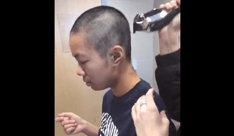 Female Student Shaves Head to Fight 'Gender Norms'