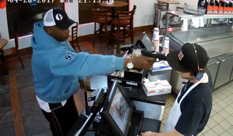 Watch: Super Chill Jimmy John's Employee Not Fazed When Robber Shoves Gun in His Face