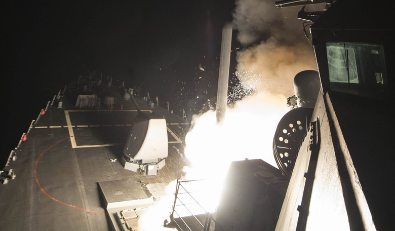 U.S. Unleashes 59 Tomahawk Missiles on Syrian Airbase Pinpointed as Origin of Sarin Attack