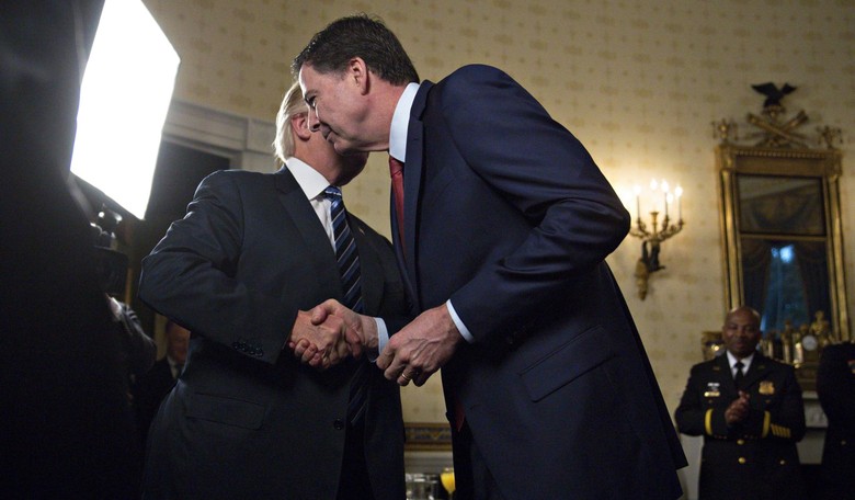 Trump Tried to 'Compromise' Comey With 'Shows of Closeness,' According to Friend