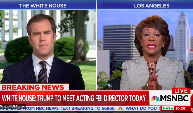 Maxine Waters Tells Reporter 'You're Not Confused' About Her Hypocrisy