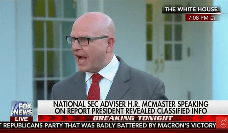 Nat. Security Advisor Says WaPo Story About Trump Sharing Classified Info is 'False'