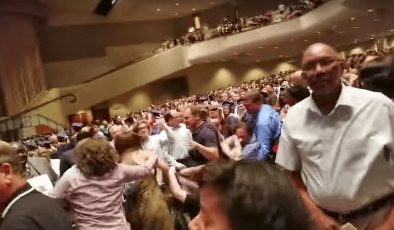 Parents Literally Got Into a Physical Fight at Their Kids' Graduation...