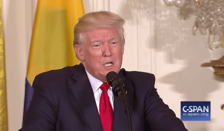 Trump Categorically Denies Trying to Get Comey to Drop Russia Investigation