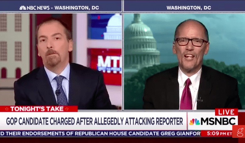 Chuck Todd Excoriates the Chair of the Democratic Party for Not Trying in Montana