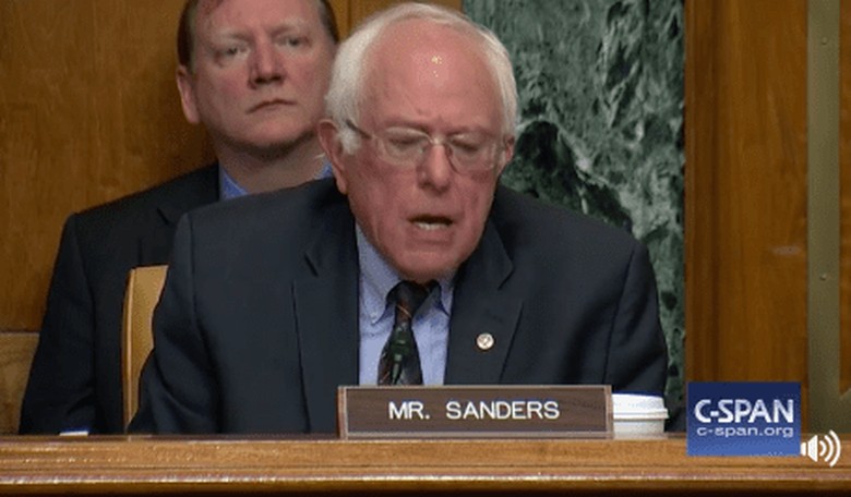 Watch Bernie Sanders and OMB Director Mulvaney Spar Over Income Inequality