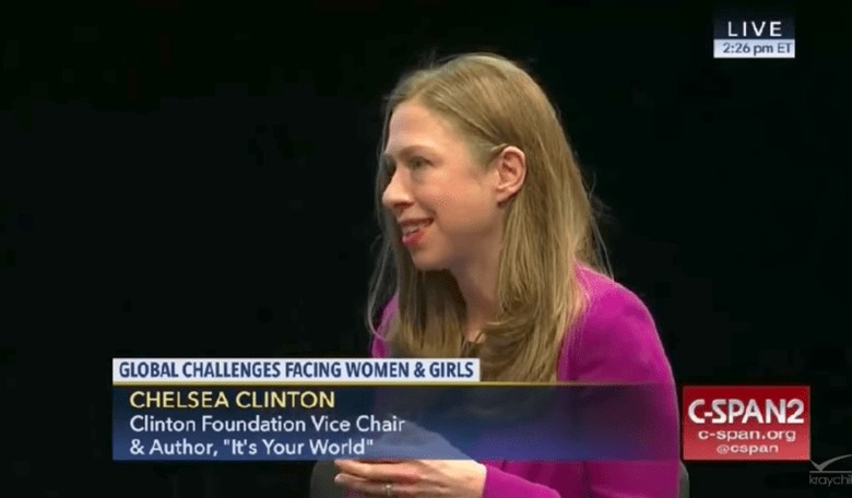 Chelsea Clinton: Climate Change Connected to .... Child Marriage
