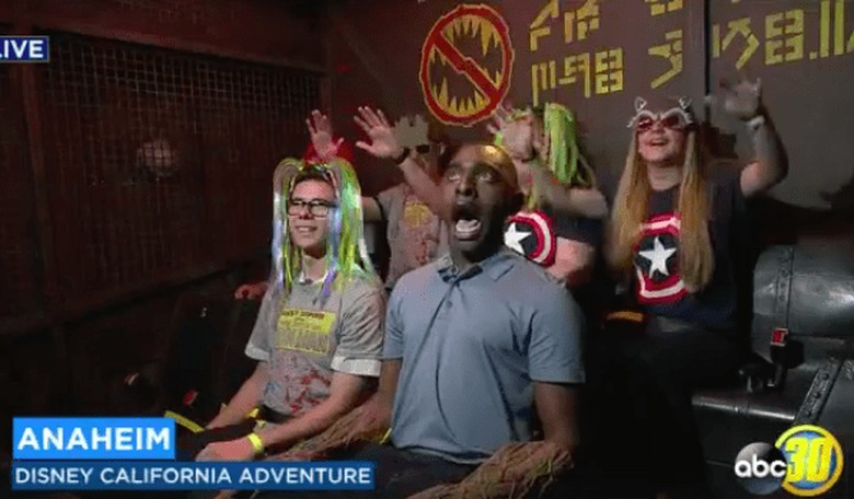 A Reporter Rode the New 'Guardians of the Galaxy' Ride at Disneyland and Had a Major Reaction